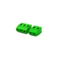 Conector Verde Multipolar AKZ710 Fêmea - Passo 7.62mm - 2 a 3 Vias - Phoenix Mecano