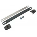 Alça para Amplificador 30cm Caneca na Cor Preta e Porca Tipo Garra