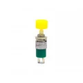 Chave Push-Button com 2 Terminais 1A/125Vac Ou 0,5A/250Vac Normalmente Aberta nas Cores AM/PT/VD/VM - DS-323