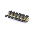 Chave Alavanca com Led 30A/12Vdc com 3 Terminais - Diversas Cores - ASW-07D-2 - Jietong