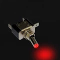 Chave Alavanca Com Led 25A/12Vdc - Diversas Cores - ASW-07D - Jietong