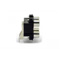 Jack com 4 RCA para PCI 90° - JL15024 - Jiali