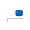 Tampa em alumínio para FootSwitch Alloy Candy Topper Cor Azul