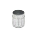 Knob de Alumínio para Potenciômetro de Eixo Estriado - B15x17 - Cromado