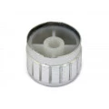 Knob de Alumínio para Potenciômetro de Eixo Estriado - B23x17 - Cromado