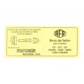 Bico de Teflon para sugador modelos 101 - 201 - 301 - AFR