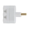 Benjamim 2 Polos + Terra 3 Saídas 20A 250V - Cinza - Fame