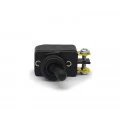 Chave Alavanca Unipolar Preta 6A/120V e 3A/250V Liga/Desliga CS-301D BFB2FP1 - Margirius