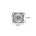Roda Boba Giratória 25 x 35mm - GC-245