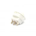 Chave Gangorra / Tecla com Trava Liga/Liga 3A/250Vac Branco - R301-4-4 - Fernik