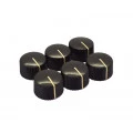 Knob com Parafuso Original Fender Marron FNDVB/05A300 - Embalagem com 6 Knobs