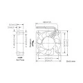 Microventilador BT01-401012HSB2 12Vdc 40x40x10 - Botto