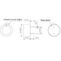 Buzzer com Oscilador 3/15Vcc - PK12N40PE