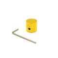 Knob de Metal com Parafuso Allen - Dourado - C-1012