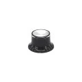 Knob Estriado Numerado (0-10) Preto - C-2009