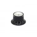 Knob Estriado Numerado (0-10) Marcação "Tone" Preto  - C-2009-T