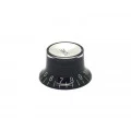 Knob Estriado Numerado (0-10) Marcação "Tone" Preto  - C-2009-T