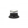 Knob Estriado Numerado (0-10) Marcação "Tone" Preto  - C-2009-T