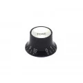 Knob Estriado Numerado (0-10) Marcação "Tone" Preto  - C-2009-T