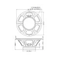 Falante Jensen C12/70EL 8 Ohms 70W 12 Polegadas - ZJ06380