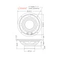Falante Jensen C6V 4 Ohms 20W 6 Polegadas - ZJ03051