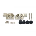 Capa Metálica Kit Longo 90º Graus para Conector DB9 DS1047-01-9M2-90