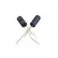 Capacitor Eletrolítico de 0.47uF - 50V a 100V