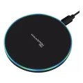 Carregador por Indução Sem Fio Max 20w Para Celular Rápido Ys10 Cor Preto