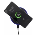 Carregador por Indução Sem Fio Max 20w Para Celular Rápido Ys10 Cor Preto