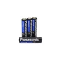 Cartela com 4 Pilhas Palito AAA Super Hyper - Panasonic