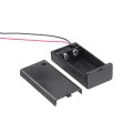 Case para Bateria 9V com Chave Liga/Desliga e com Fio de 15cm - 64-424
