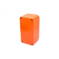 Caixa Plástica Com Furo para Três Botoeiras - Laranja - CB-003 - Patola