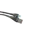 Cabo USB Lightning em Metal 1 Metro - CB-98
