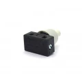 Chave Push-Button com Trava para Painel Liga/Desliga 2A/250V - Cinza - 1185CZ-N
