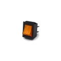Chave Gangorra / Tecla com 4 Terminais 15A/250Vac Liga/Desliga - Diversas Cores - IRS-201-2C - Jietong