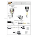 Conector N 50 Ohms Macho Reto Cabo Crimpagem RG-59 / RGC-59 Pino Solto - CM-3CR - Gav 117 - KLC