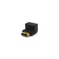 Conector HDMI 90º Macho/Fêmea - CN-05