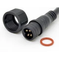Conector Circular à Prova D'Água Macho 4 Vias - AH-M19-0504MMP