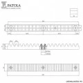 Cremalheira Modulo 4  - Patola