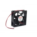Microventilador DFS802512H 4P DC 12V 0,25A 80x80x24,5mm - Akasa