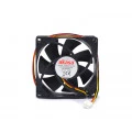 Microventilador DFS802512H S3 12Vdc 80x80x25mm Bucha - Akasa