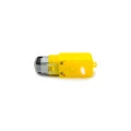 Motor DC 3 a 6V com Caixa de Redução e Eixo Duplo - DG01D48-1