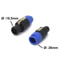 Conector SpeakOn Macho 4 Vias - 1.8.213