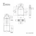 Caixa Plástica Din 12 Conectores - Patola - Caixa 98