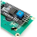 Display LCD 16x2 Azul com Luz de Fundo (Backlight) com Módulo I2C Soldado - GC-173