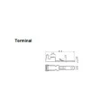 Terminal Faston Macho para Conector CKS - CKS-DJ611