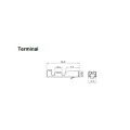 Terminal Faston Fêmea para Conector CKS - CKS-DJ621