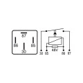 Relé Auxiliar Universal DNI8217 6A 48V - DNI