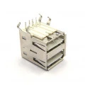 Conector USB A Fêmea Duplo 90º PCI - DS1096