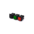 Chave Push-Button sem Trava 2A/250Vac e 4A/125Vac - Diversas Cores - DS-431